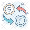 Forex Conversion De Dinero Transaccion En Linea Icono