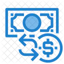 Cambio de moneda  Icono