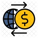 Cambio de moneda  Icono
