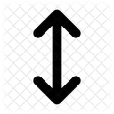 Cambio De Tamano Vertical Cambio De Tamano Flechas V Icon