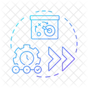 Cambio Transicional Cambio Negocio Icon