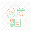 Cambios Ordenes Planificadas Ordenes Icon