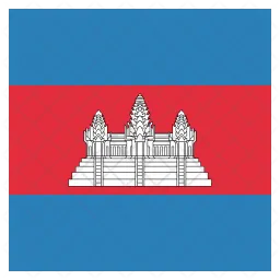 Cambodge Flag Icône