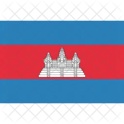 Cambodia Flag Icon