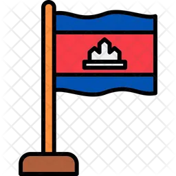 Cambodia Flag Icon