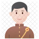 Cambodia Man  Icon