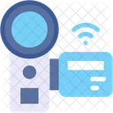 Camcorder Smart Technology Wireless Connectivity Icon