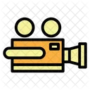 Camera Filled Outline Icon