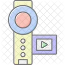 Camcorder Lineal Color Icon Icon