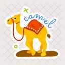 Camelus Dromedarius Camel Desert Animal Icon