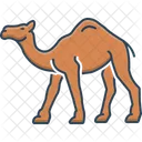 Camel Desert Caravan Icon