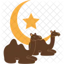 Camel And Desert Camel Animal Icon