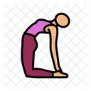 Camel Pose Ustrasana Icon