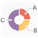 Diagramme Circulaire Diagramme Circulaire Diagramme Moderne Icône