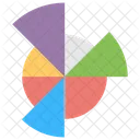 Diagramme Circulaire Diagramme Circulaire Diagramme Moderne Icône