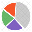 Diagramme Circulaire Diagramme Circulaire Diagramme Moderne Icône