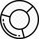 Diagramme circulaire  Icône