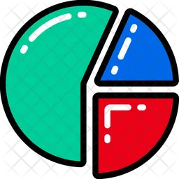 Diagramme circulaire  Icône