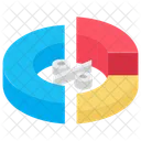 Diagramme Circulaire Diagramme Circulaire Diagramme Moderne Icône