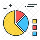 Diagramme circulaire  Icône