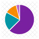 Graphique Diagramme Circulaire Icône