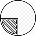 Diagramme circulaire  Icône