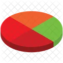 Diagramme Circulaire Trimestre Graphique Icon