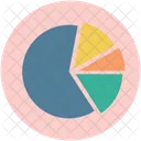 Tarte Graphique Statistique Icône