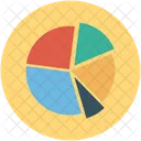 Tarte Graphique Statistique Icône