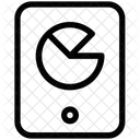 Diagramme Circulaire Statistiques Analyses Icône