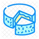 Camembert Cheese Icon