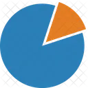 Tarte Graphique Analytique Icône