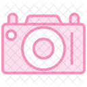 Camera Duotone Line Icon Icon