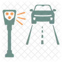 Camera Road Car Icon