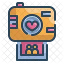 Camera Photo Heart Icon