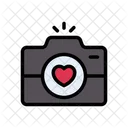Camera Capture Love Icon