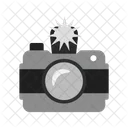 Camera Click Flash Icon
