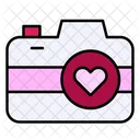 Camera Photo Heart Icon