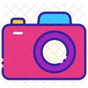 Outline Color Camera Icon