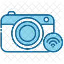 Camera Wifi Bluetooth Icon