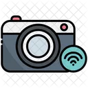 Camera Wifi Bluetooth Icon