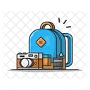 Camera Bag Travel Bag Bag Icon