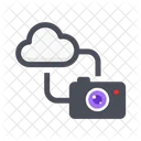 Camera cloud  Icon