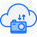 Camera Cloud Storage  Icon
