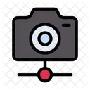 Camera Capture Network Icon