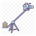 Camera Crane Film Icon