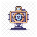 Camera De Diffusion En Direct Icône