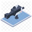 Camera De Midia Camera De Video Reportagem De Camera Icon