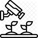 Camera De Servico Fazenda Inteligente Cctv Ícone