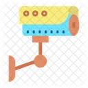 Camera De Montagem Em Parede Camera De Vigilancia Camera De Monitoramento Ícone